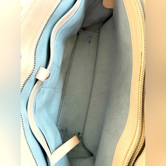 Senreve Nude/ Blush Pink Leather Voya tote bag - Picture 7 of 15